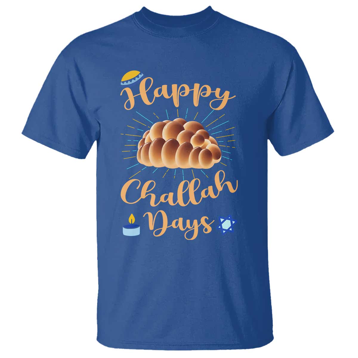 Funny Hanukkah Happy Challah Days T Shirt Jewish Gift - Wonder Print Shop