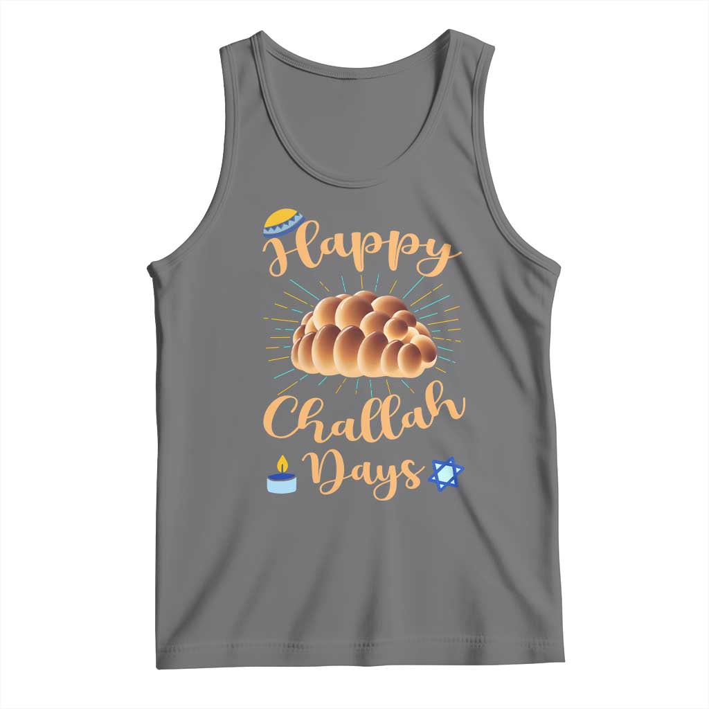 Funny Hanukkah Happy Challah Days Tank Top Jewish Gift - Wonder Print Shop