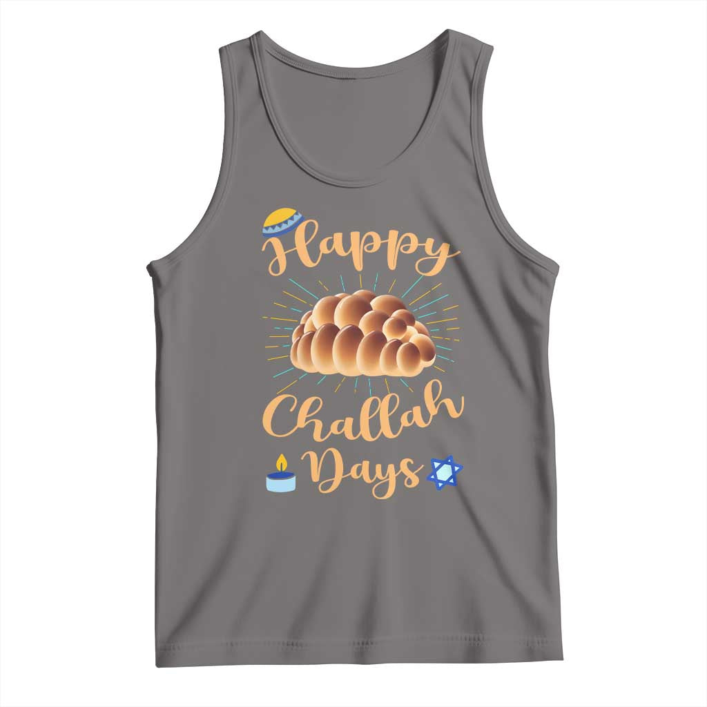 Funny Hanukkah Happy Challah Days Tank Top Jewish Gift - Wonder Print Shop