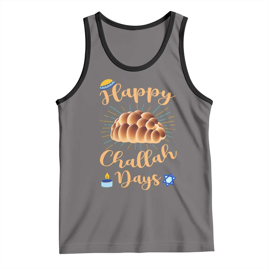 Funny Hanukkah Happy Challah Days Tank Top Jewish Gift - Wonder Print Shop