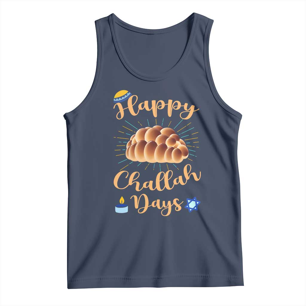 Funny Hanukkah Happy Challah Days Tank Top Jewish Gift - Wonder Print Shop