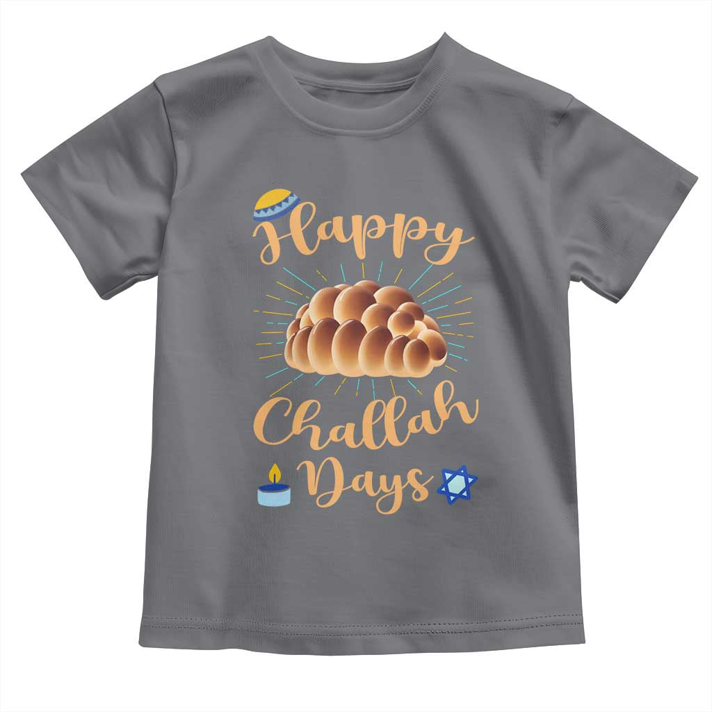 Funny Hanukkah Happy Challah Days Toddler T Shirt Jewish Gift - Wonder Print Shop