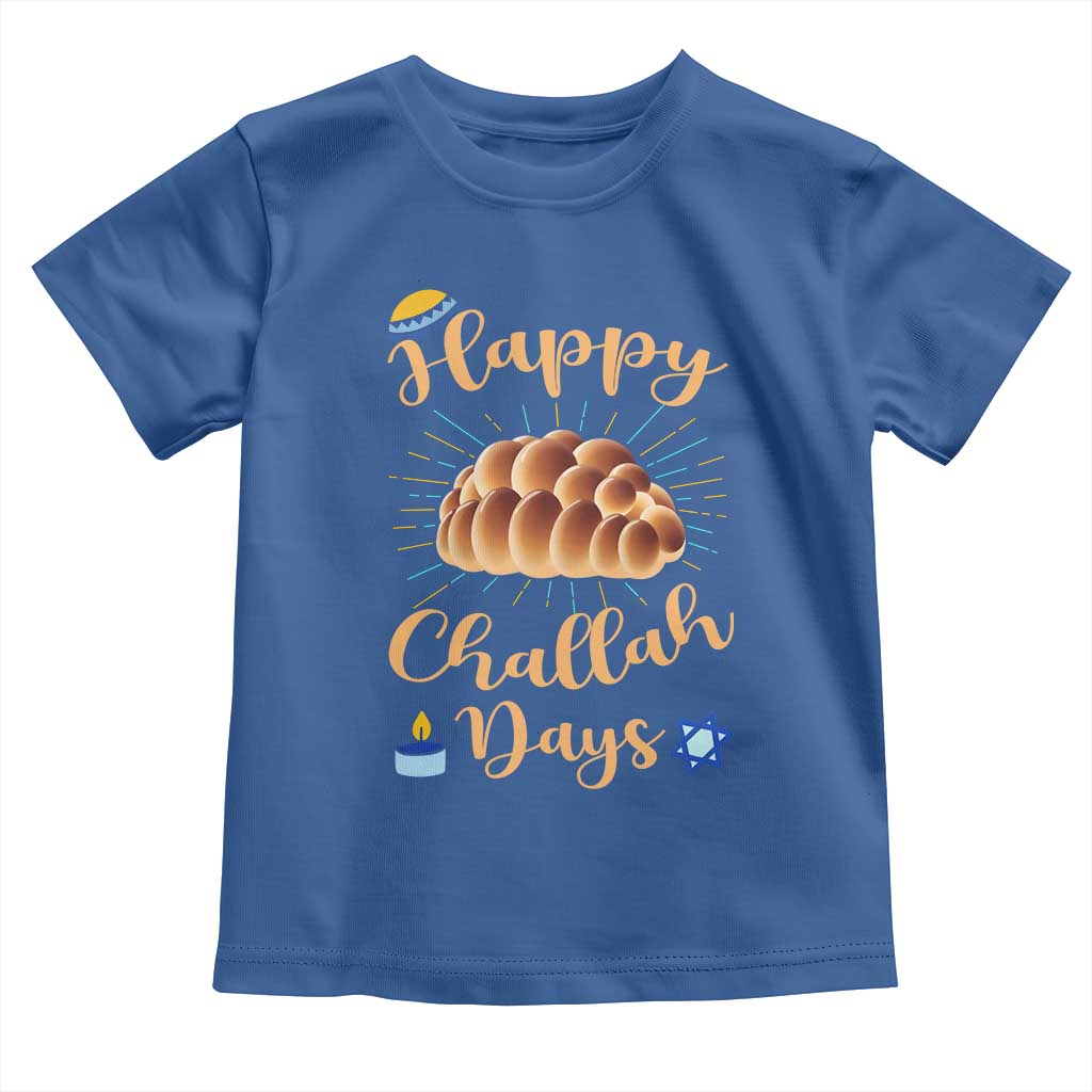 Funny Hanukkah Happy Challah Days Toddler T Shirt Jewish Gift - Wonder Print Shop