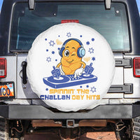 Hanukkah DJ Challah And Dreidel Spare Tire Cover Funny Jewish Gift - Wonder Print Shop