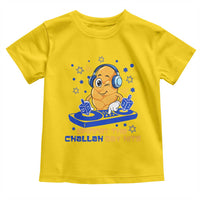 Hanukkah DJ Challah And Dreidel Toddler T Shirt Funny Jewish Gift - Wonder Print Shop