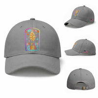 Funny Hanukkah Challah At Ya Girl Baseball Cap Jewish Chanukah Bread Gift