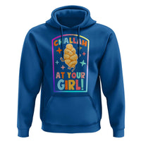 Funny Hanukkah Challah At Ya Girl Hoodie Jewish Chanukah Bread Gift - undefined