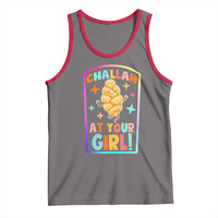 Funny Hanukkah Challah At Ya Girl Tank Top Jewish Chanukah Bread Gift - Wonder Print Shop