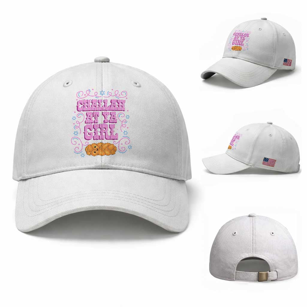 Funny Jewish Holiday Baseball Cap Challah At Ya Girl Gift