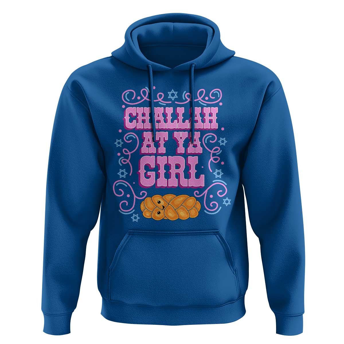 Funny Jewish Holiday Hoodie Challah At Ya Girl Gift - Wonder Print Shop