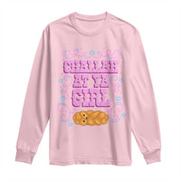 Funny Jewish Holiday Long Sleeve Shirt Challah At Ya Girl Gift - Wonder Print Shop