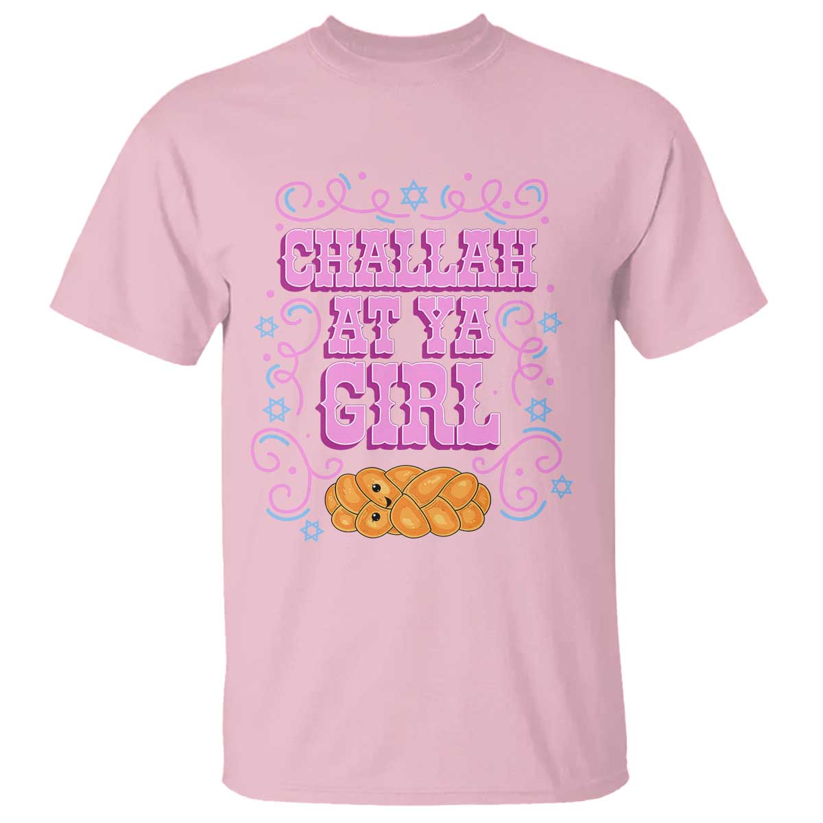 Funny Jewish Holiday T Shirt Challah At Ya Girl Gift - Wonder Print Shop