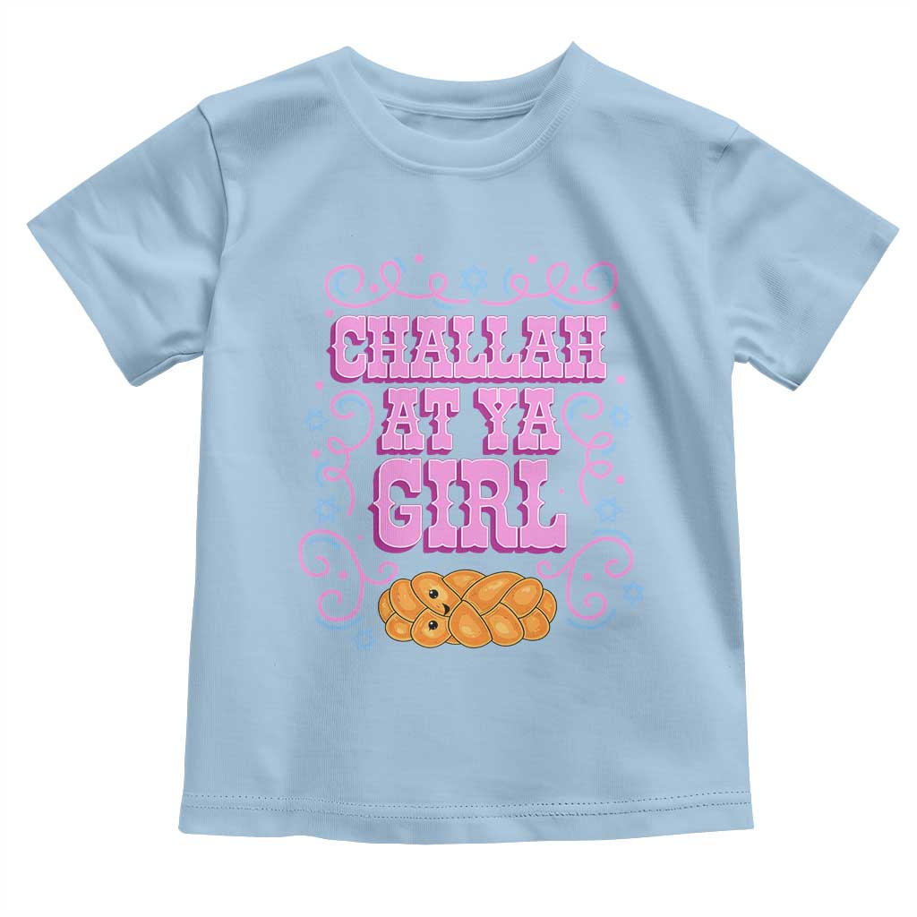 Funny Jewish Holiday Toddler T Shirt Challah At Ya Girl Gift - Wonder Print Shop