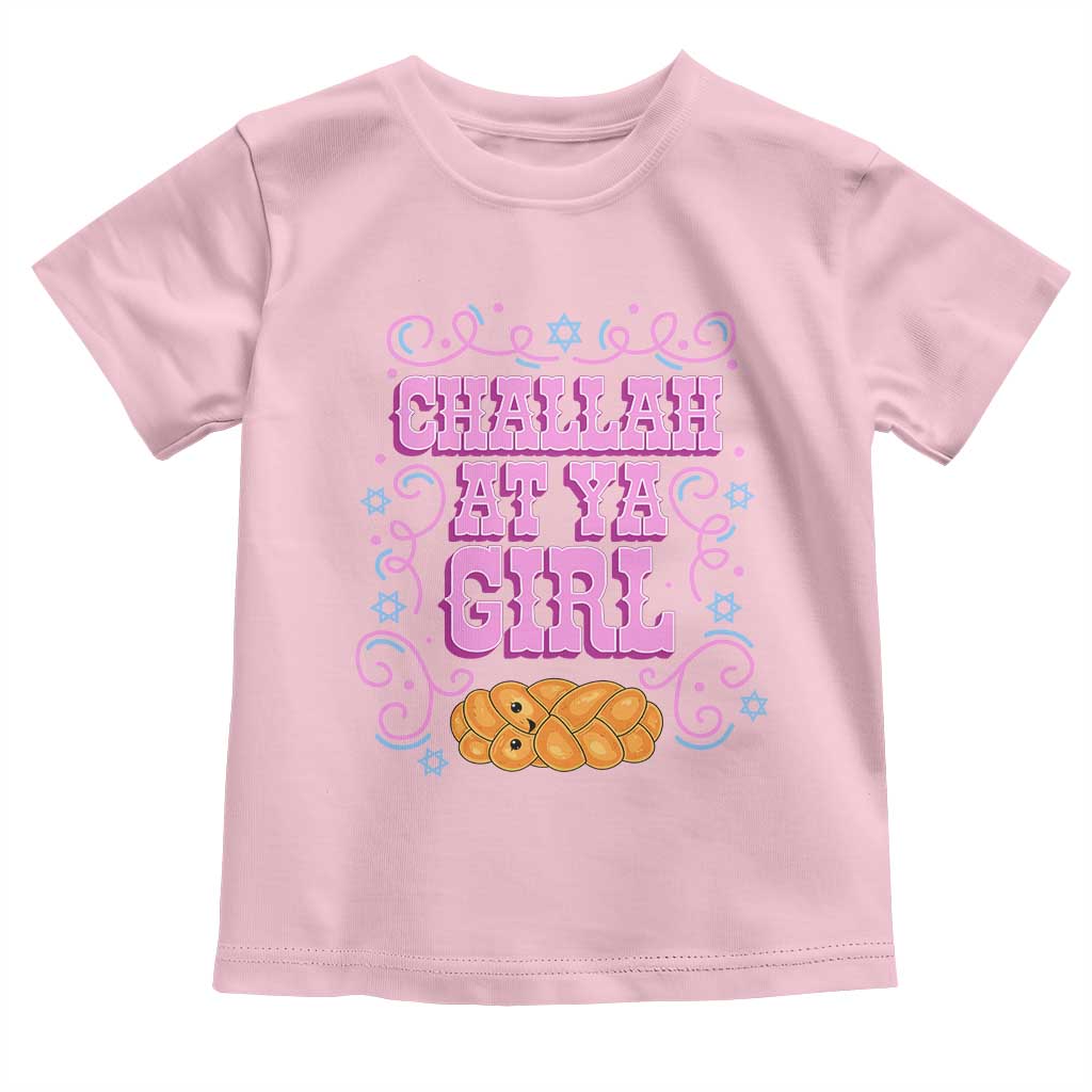 Funny Jewish Holiday Toddler T Shirt Challah At Ya Girl Gift - Wonder Print Shop