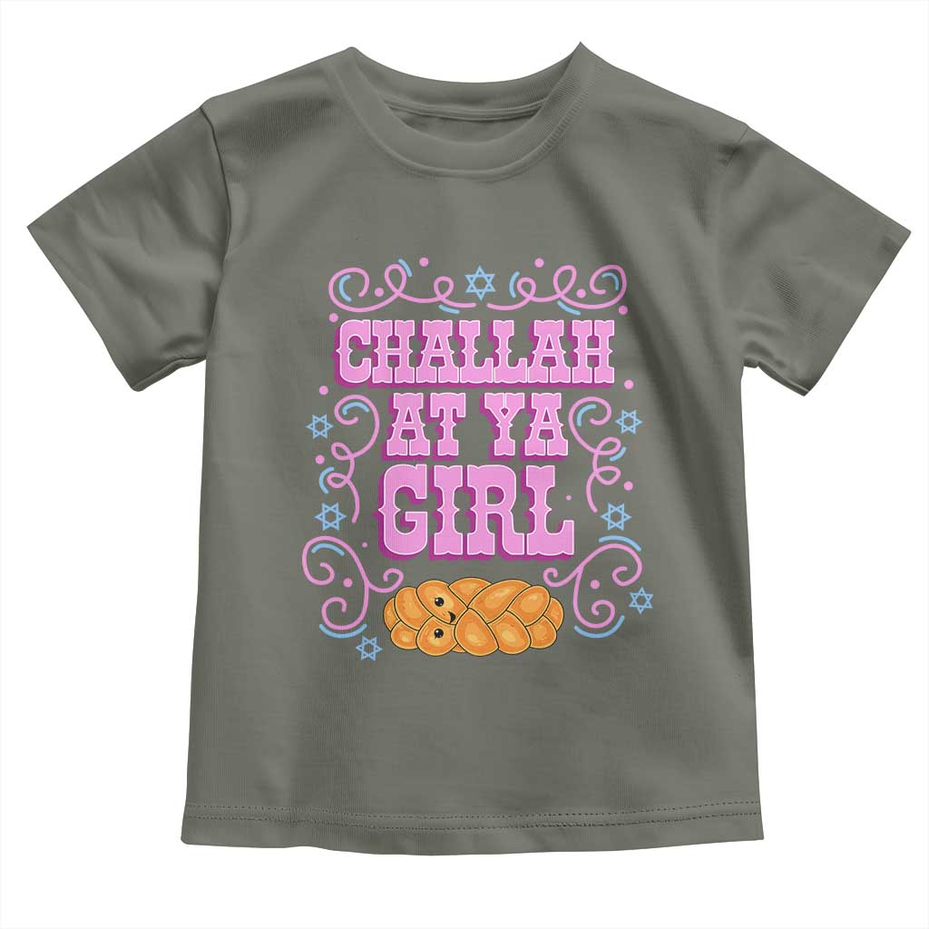 Funny Jewish Holiday Toddler T Shirt Challah At Ya Girl Gift - Wonder Print Shop