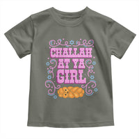 Funny Jewish Holiday Toddler T Shirt Challah At Ya Girl Gift - Wonder Print Shop