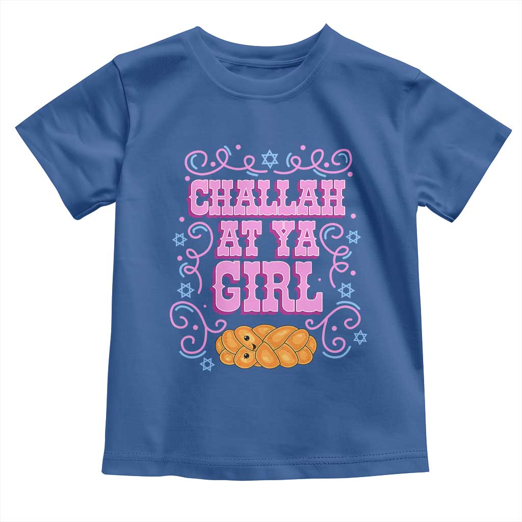 Funny Jewish Holiday Toddler T Shirt Challah At Ya Girl Gift - Wonder Print Shop