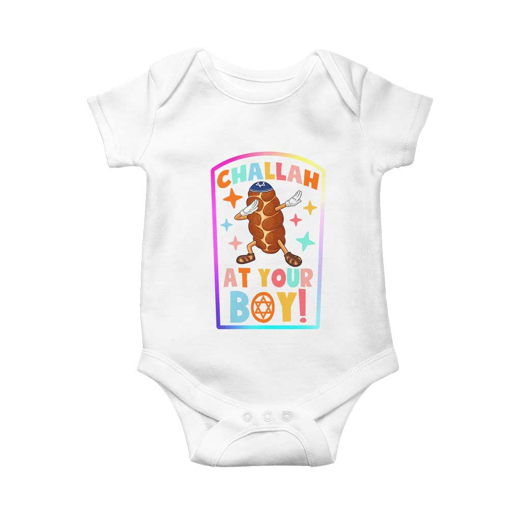 Hanukkah Challah At Ya Boy Baby Onesie Funny Holiday Gift - Wonder Print Shop