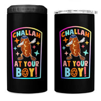 Hanukkah Challah At Ya Boy 4 in 1 Can Cooler Tumbler Funny Holiday Gift - Wonder Print Shop