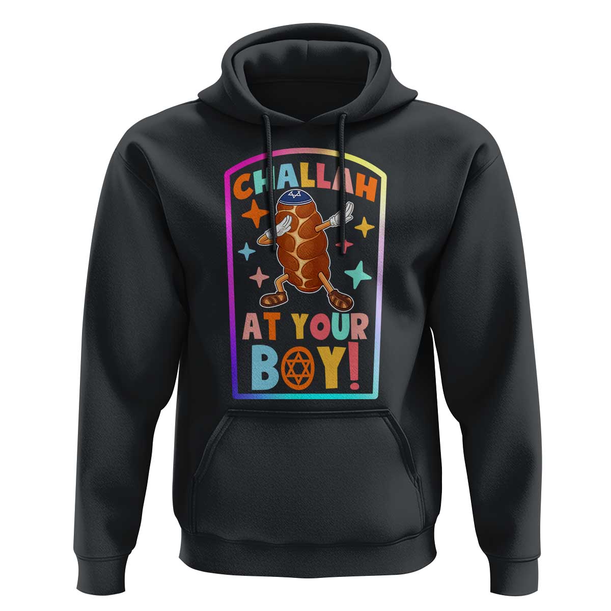 Hanukkah Challah At Ya Boy Hoodie Funny Holiday Gift - Wonder Print Shop
