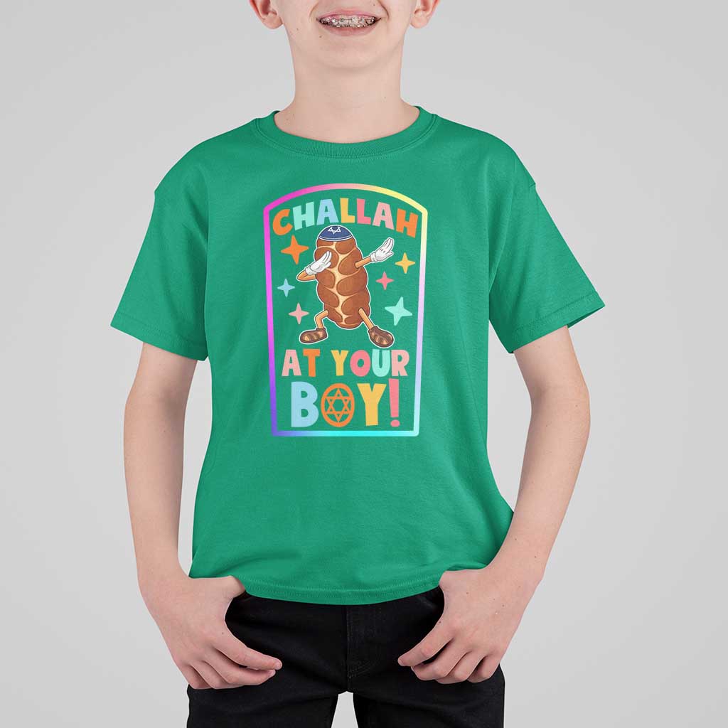Hanukkah Challah At Ya Boy T Shirt For Kid Funny Holiday Gift - Wonder Print Shop