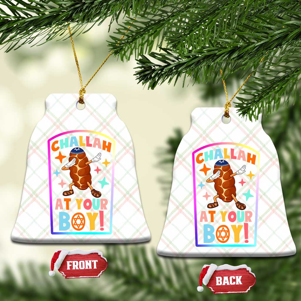 Hanukkah Challah At Ya Boy Ceramic Ornament Funny Holiday Gift - Wonder Print Shop