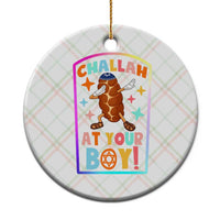 Hanukkah Challah At Ya Boy Ceramic Ornament Funny Holiday Gift - Wonder Print Shop