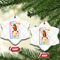 Hanukkah Challah At Ya Boy Ceramic Ornament Funny Holiday Gift - Wonder Print Shop