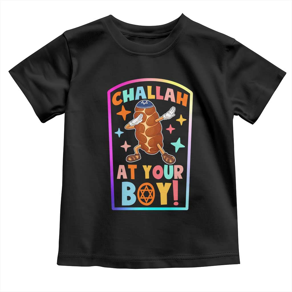 Hanukkah Challah At Ya Boy Toddler T Shirt Funny Holiday Gift - Wonder Print Shop