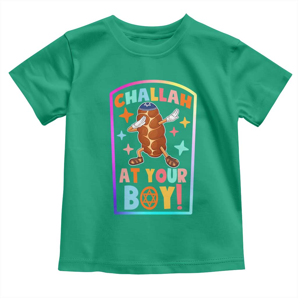 Hanukkah Challah At Ya Boy Toddler T Shirt Funny Holiday Gift - Wonder Print Shop