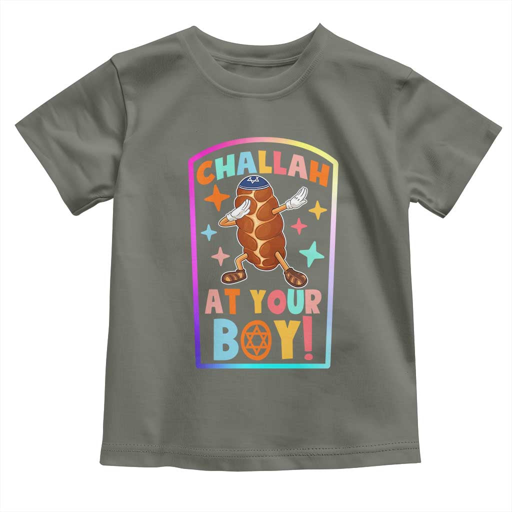 Hanukkah Challah At Ya Boy Toddler T Shirt Funny Holiday Gift - Wonder Print Shop