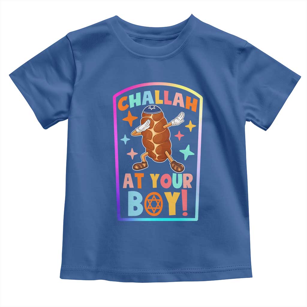 Hanukkah Challah At Ya Boy Toddler T Shirt Funny Holiday Gift - Wonder Print Shop