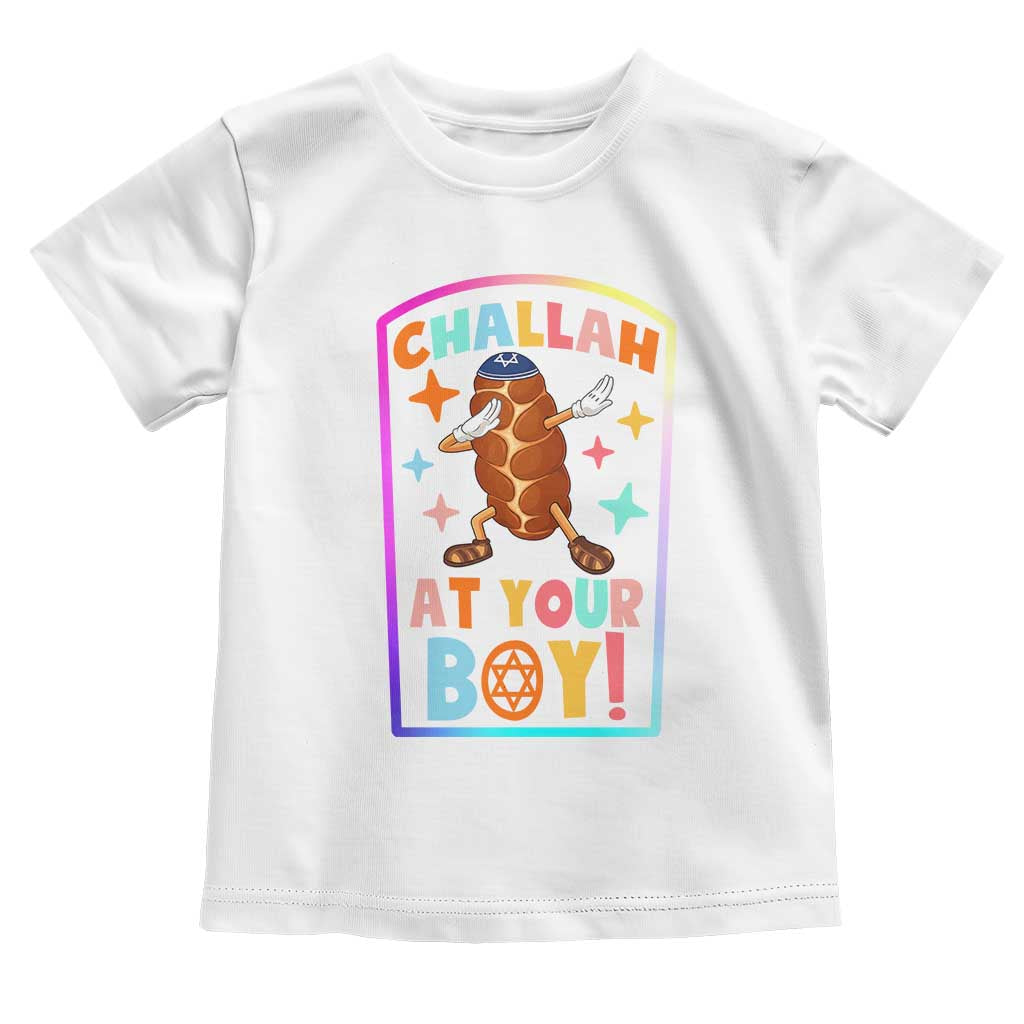 Hanukkah Challah At Ya Boy Toddler T Shirt Funny Holiday Gift - Wonder Print Shop