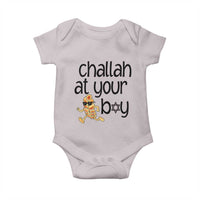 Festival Of Lights Gift Baby Onesie Hanukkah Challah At Ya Boy - Wonder Print Shop