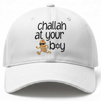 Festival Of Lights Gift Baseball Cap Hanukkah Challah At Ya Boy
