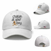Festival Of Lights Gift Baseball Cap Hanukkah Challah At Ya Boy