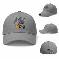Festival Of Lights Gift Baseball Cap Hanukkah Challah At Ya Boy