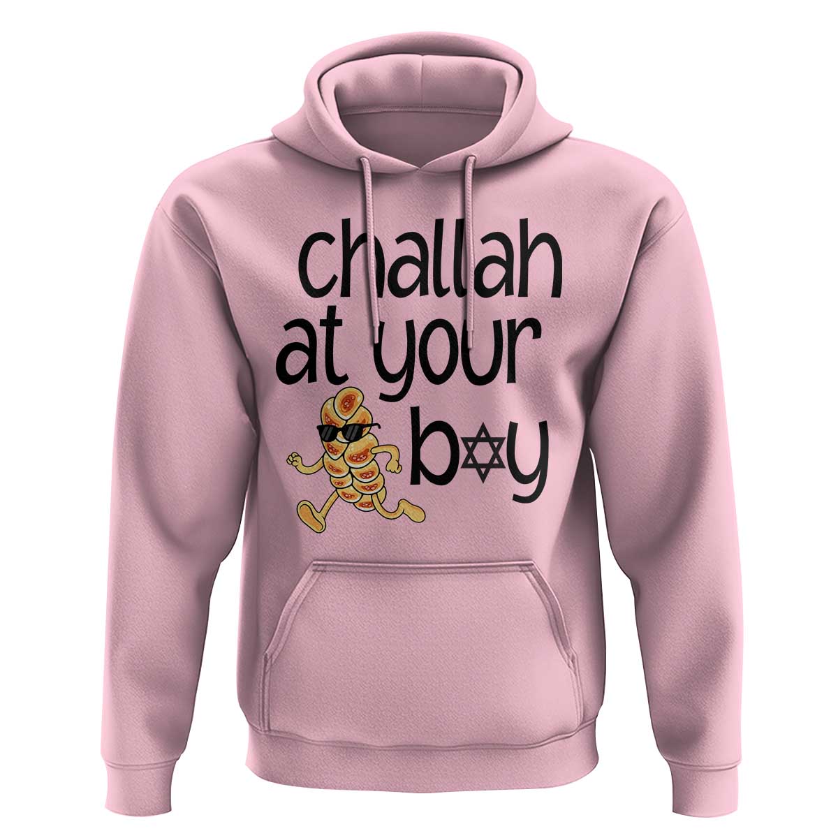 Festival Of Lights Gift Hoodie Hanukkah Challah At Ya Boy - Wonder Print Shop