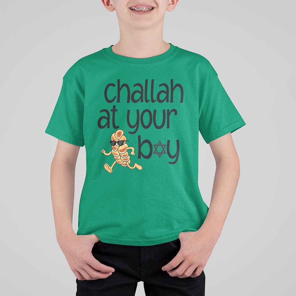 Festival Of Lights Gift T Shirt For Kid Hanukkah Challah At Ya Boy - Wonder Print Shop
