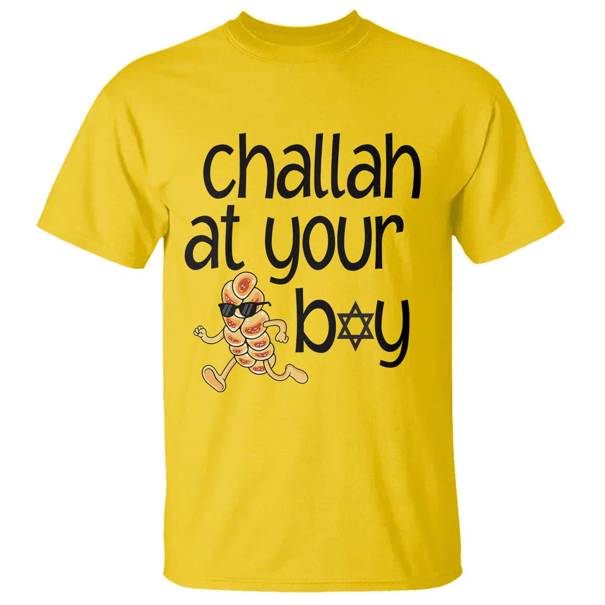 Festival Of Lights Gift T Shirt Hanukkah Challah At Ya Boy - Wonder Print Shop