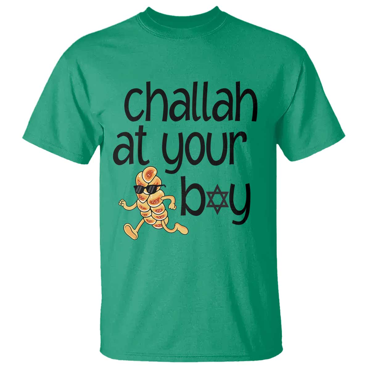 Festival Of Lights Gift T Shirt Hanukkah Challah At Ya Boy - Wonder Print Shop