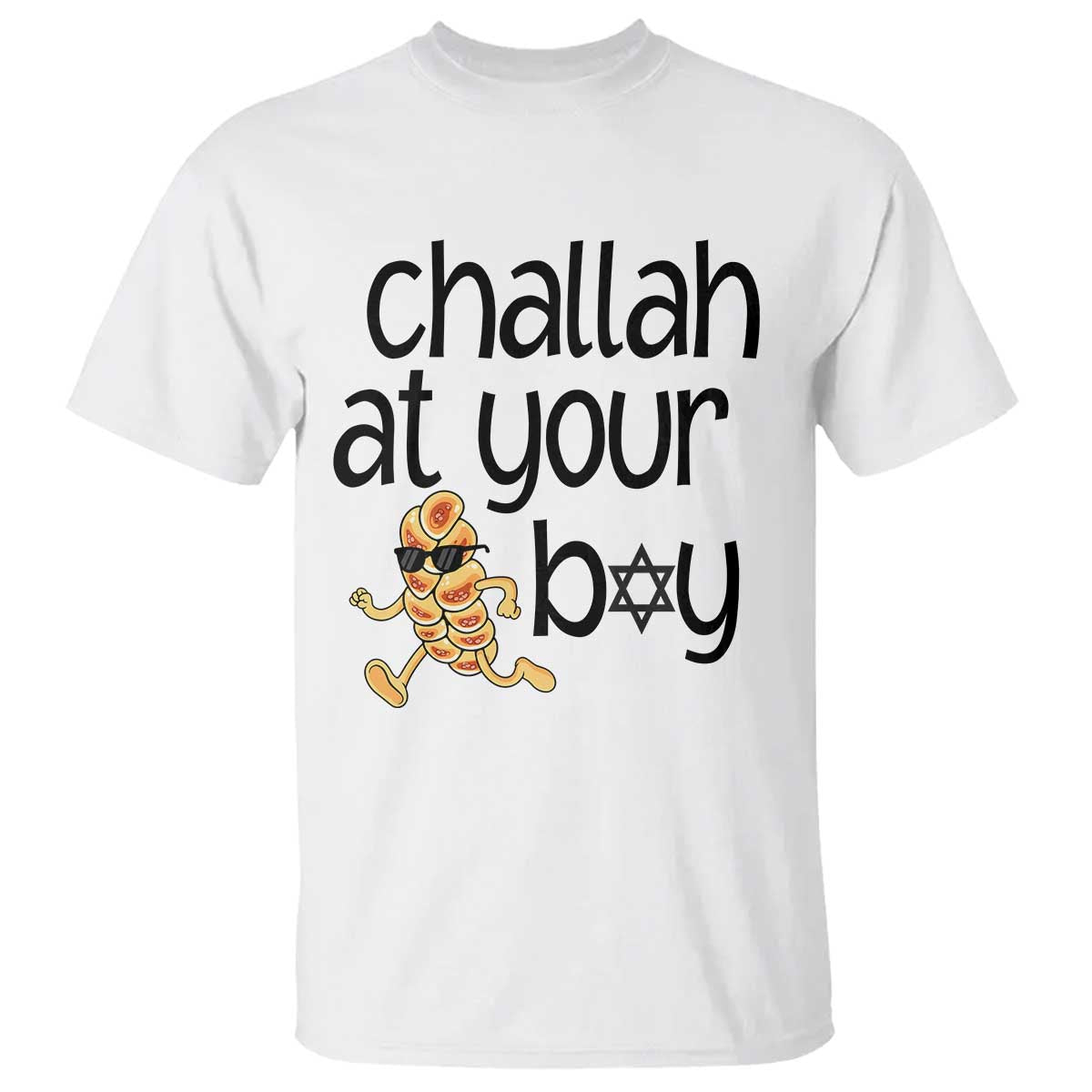 Festival Of Lights Gift T Shirt Hanukkah Challah At Ya Boy - Wonder Print Shop