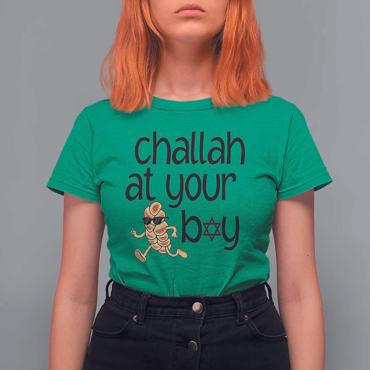 Festival Of Lights Gift T Shirt For Women Hanukkah Challah At Ya Boy - Wonder Print Shop