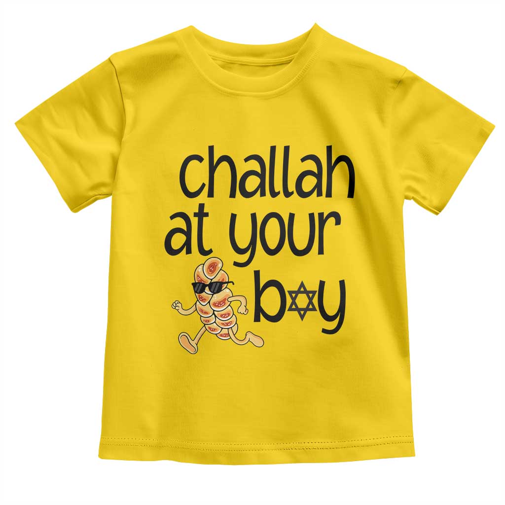 Festival Of Lights Gift Toddler T Shirt Hanukkah Challah At Ya Boy - Wonder Print Shop