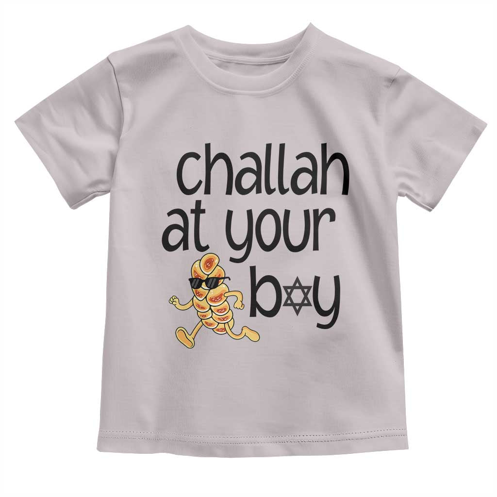 Festival Of Lights Gift Toddler T Shirt Hanukkah Challah At Ya Boy - Wonder Print Shop