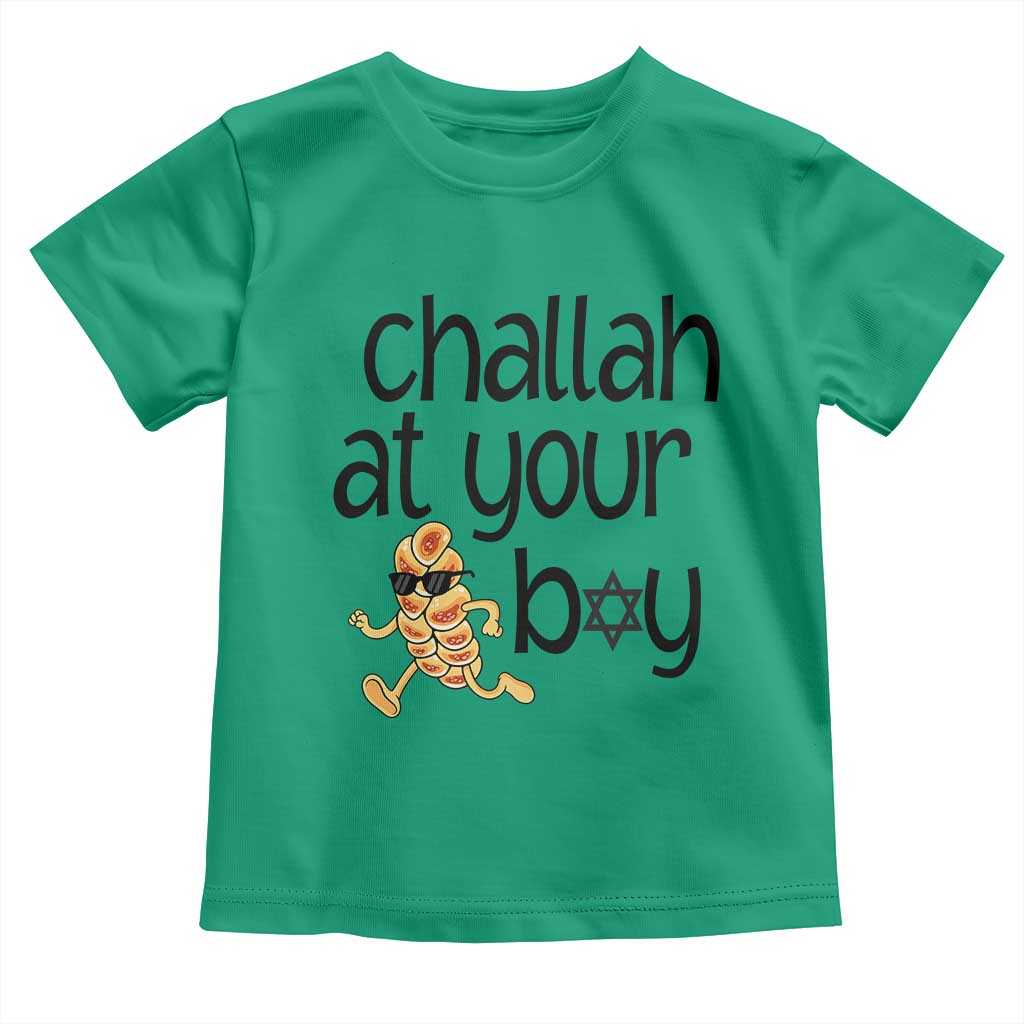 Festival Of Lights Gift Toddler T Shirt Hanukkah Challah At Ya Boy - Wonder Print Shop