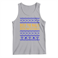Funny Ugly Hanukkah Tank Top Deck The Halls With Matzo Balls Jewish Gift - Wonder Print Shop
