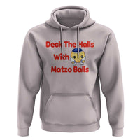 Deck The Halls With Matzo Balls Hoodie Religious Jewish Holiday Gift - Wonder Print Shop