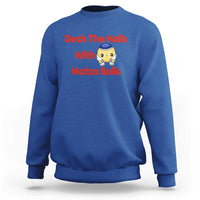 Deck The Halls With Matzo Balls Sweatshirt Religious Jewish Holiday Gift - Wonder Print Shop