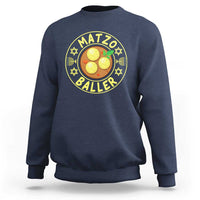 Funny Hanukkah Food Lover Gift Sweatshirt Matzo Baller - Wonder Print Shop